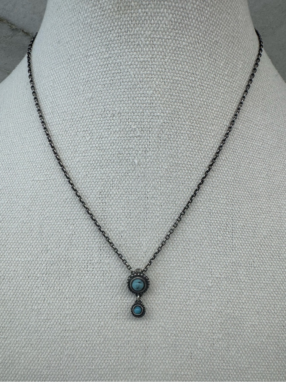 🩵RARE🩶 Christian Dior by John Galliano Turquoise Southwestern Native Necklace
